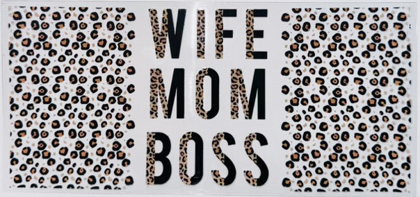 Wife, Mom, Boss Cheetah