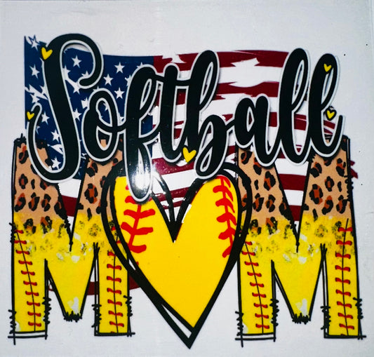 Softball Mom (Black)
