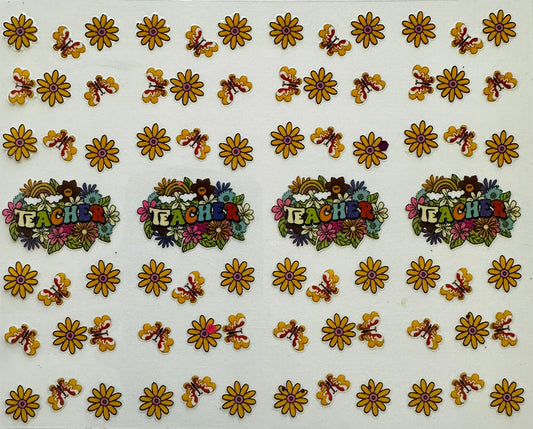 Teacher w Flowers