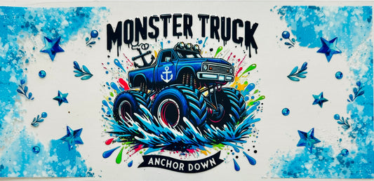 Blue Monster Truck