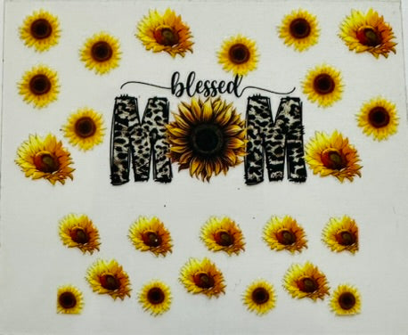 Blessed Mom w Sunflowers