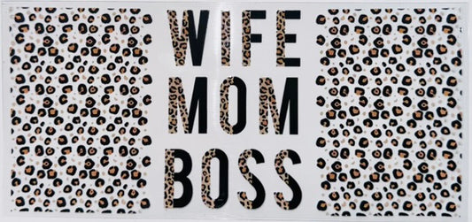 Wife, Mom, Boss Cheetah