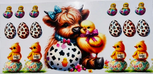 Easter Highland Cow 2