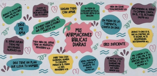 Spanish Bible Affirmations