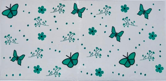 Teal Butterfly