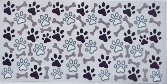 Purple Paws and Bows