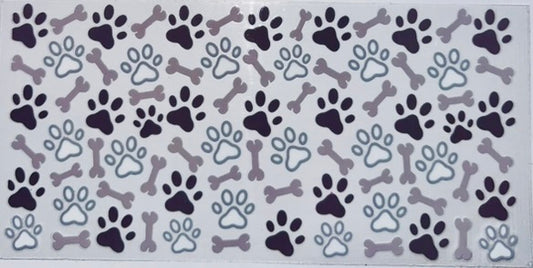 Purple Paws and Bows