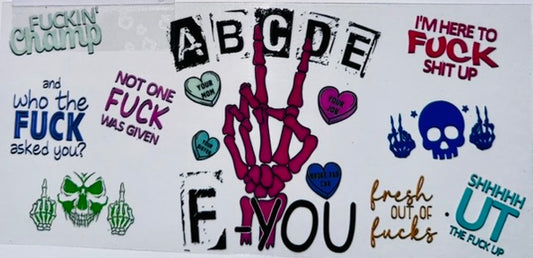 ABCDE F-YOU